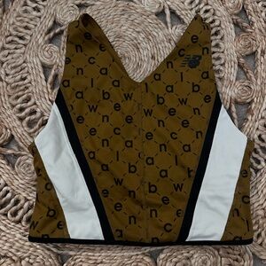 New Balance NBSleek Printed Crop Top Size M